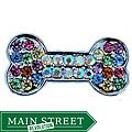 Colorful Crystal Bone Pet Parent Barrette