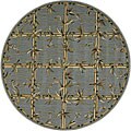 Modern Living Area Rug (5'6 Round)