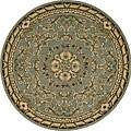 Woven Modern Living Rug (5'6 Round)