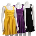 FINAL SALE Essentials by A.B.S. Women's 'Diana' Ruched Bust Dress