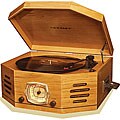 Crosley Broadcaster Radio/ Turntable/ Cassette Player