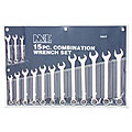 Metric 15-piece Combination Wrench Set