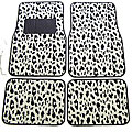 Cow Small Print Front and Rear Carpet Car Floor Mats
