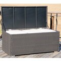 All-weather Wicker Storage Trunk