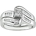 14k Gold 1/2ct TDW Diamond Bridal Rings Set (F-H, I1-I2)