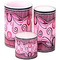 Imageglow 'L'Amour' Three Candle Set
