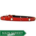 Crystal Fun Dots Red XX-small Collar