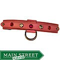 Crystal Fun Dots Medium Pink Dog Collar