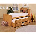 Full-size Bed with Trundle and Storage