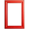Red Wall Mirror
