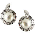 Sterling Silver Freshwater Pearl Earrings (7-7.5 mm)