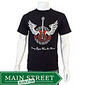 LA Pop Art Men's 'Every Rose Has It's Thorn' T-shirt