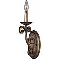 Value Series 120 Bronzed Platinum Wall Sconce
