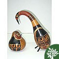 'Odd Couple' Gourd Set (Peru)