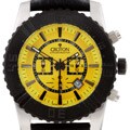 Croton Men's Yellow Dial Chronograph Watch