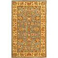 Kerman Blue/ Beige Rug (2'3 x 4')