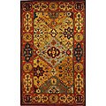 Hand-tufted Diamond Bakhtiari Wool Rug (2'3 x 4')