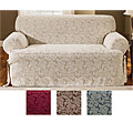 Scroll T-cushion Sofa Slipcover