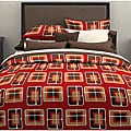 Retro Squares 7-piece Bedding Ensemble