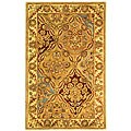 Handmade Classical Treasures Wool Rug (2'3 x 4')