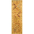 Handmade Classical Treasures Wool Rug (2'3 x 12')
