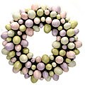 Small Pastel Egg Wreath