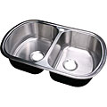 Ticor Stainless Steel 18-gauge Overmount Kitchen Sink