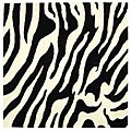 Hand-tufted Soho Zebra Waves Wool Rug (8' Square)