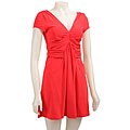 FINAL SALE Essentials by A.B.S Women's Grenadine Gathered Waist Dress
