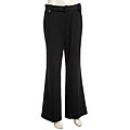Sharagano Women's Black Belted Pants