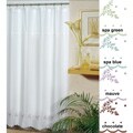 Forest Hill Branches Embroidered Shower Curtain