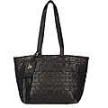 Prada Small Black Woven Nappa Leather Tote