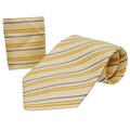 Boston Traveler D&D Series Silk Tie and Hanky Set