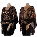 Kaelyn Max Women's Plus Size Butterfly-style Shirt