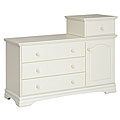 Anastasia Antique White Combo Dresser