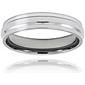 5 mm Titanium Raised Center Polished Ring