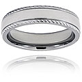 Titanium Polished and Grooved 5-mm Ring