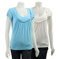 MICHAEL Michael Kors Women's Layered Neck Shirt
