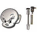 Tweety Bird Hitch Plug Cover and Lock