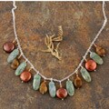 Sterling Silver 'Jungle Seeds' Necklace (USA)