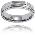 Titanium 5-mm Grooved and Polished Ring
