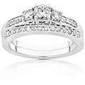 14k Gold 5/8ct TDW Round Diamond Bridal Set (H-I, I1-I2)