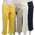 D.W. Sport Women's Stretch Twill Capris