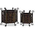 Footed Planters (Set of 2)