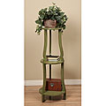 Mahogany Wood 3-tier Plant Stand (Indonesia)