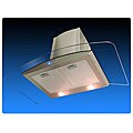 Glass/ Stainless Steel 35-inch Range Hood