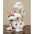 Royal Albert Old Country Roses Rabbit Statue