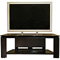 Hart Black Tempered Glass TV Stand