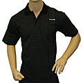 Travis Mathew Black Sash Hit Polo Golf Shirt
