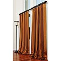 Signature Stripe Faux Silk Taffeta 108-inch Curtain Panel